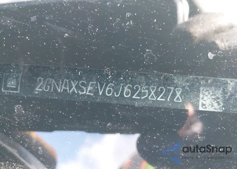 2018 Chevrolet Equinox Lt z USA, uszkodzony, nr VIN 2GNAXSEV6J6258278